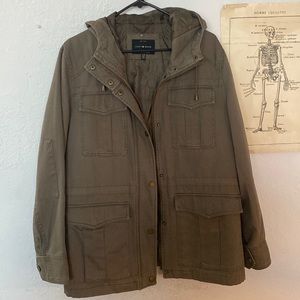 Lucky Brand Brown Army Jacket, size XL